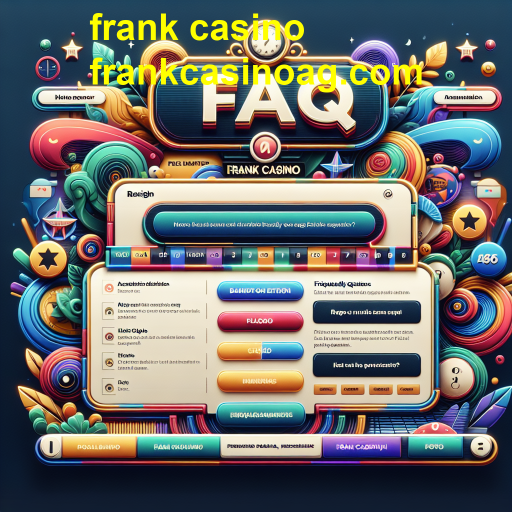 Explorando a Categoria FAQ do Frank Casino: Tudo o que Você Precisa Saber